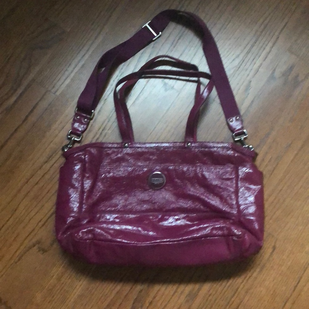 Pink Coach Large Diaper Bag